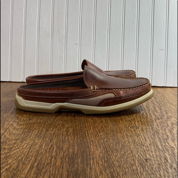 Sebago Shoes | Sebago Docksides Mulesboat Shoe Womens Size 9M | Color: Brown | Size: 9 | Tipee_1957's Closet